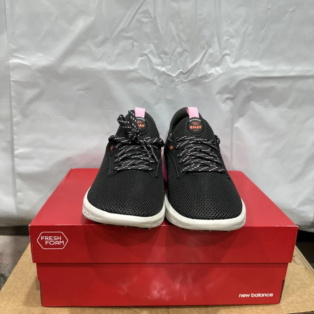 New Balance Fresh Foam X Roav Elite Women's 11 Black Pink Running Shoes EBS732